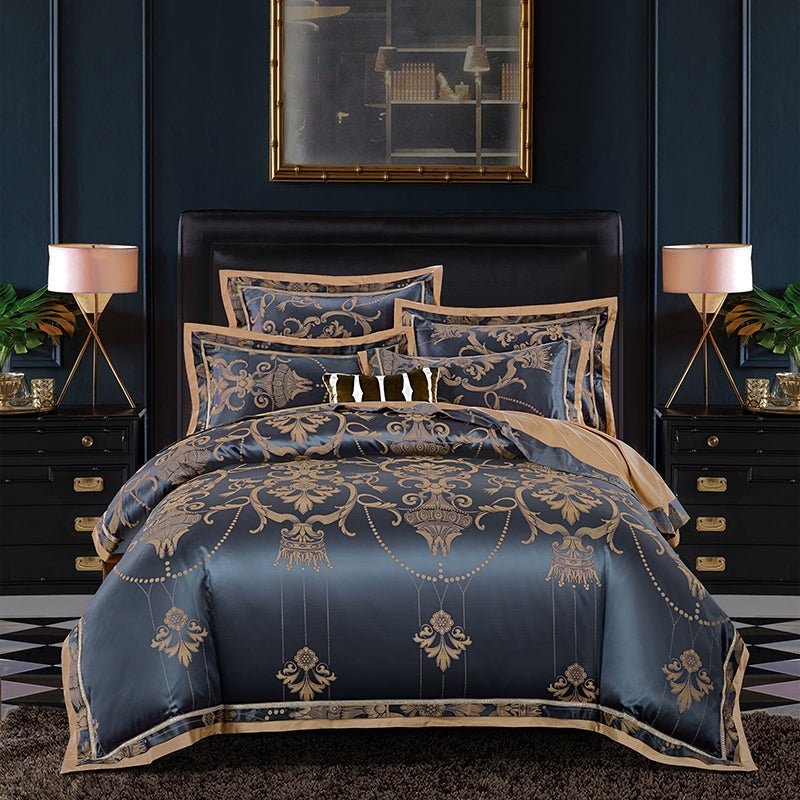 Tencel Cotton Satin Jacquard Bedding Set – Multi-piece