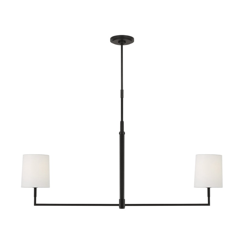 Visual Comfort TC1212 Danica 2-lt 50″ LED Large Linear Chandelier