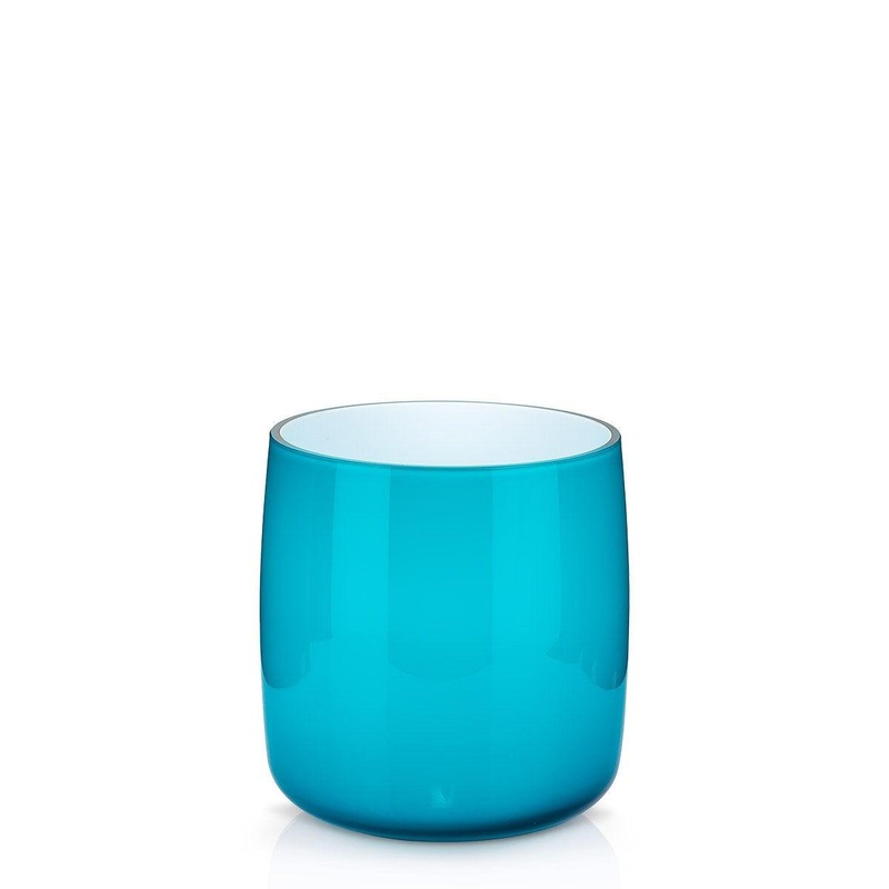 Z1872 Vase Opal/Ocean Blue