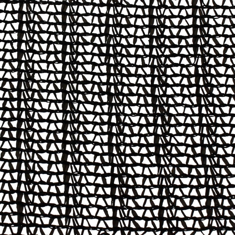 Be Cool Solutions 60% Black Tape Knit Shade Cloth, Bulk