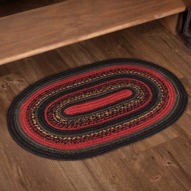 Cumberland Jute Rug Oval w/ Pad 20×30