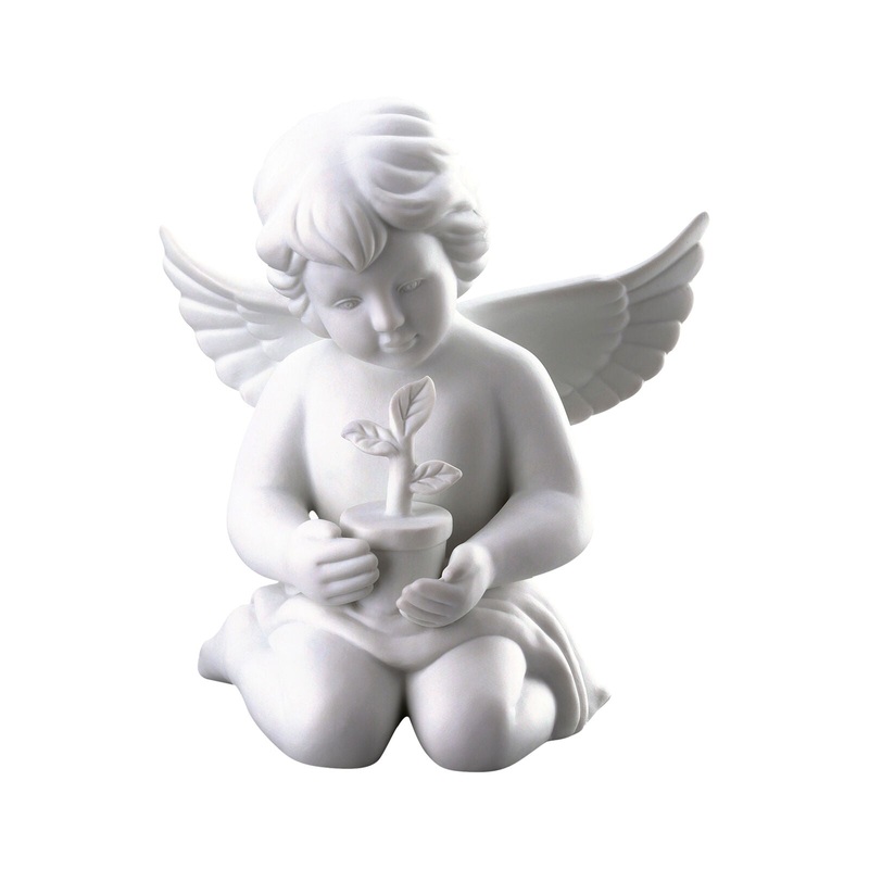 Rosenthal Angel with Flowerpot