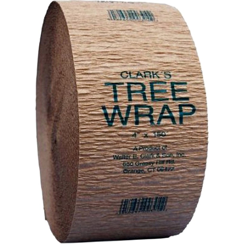 Treekote Paper Tree Wrap, Brown, 3in W x 50ft Roll