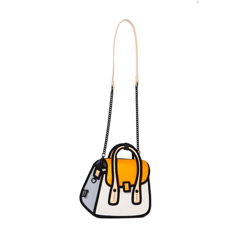 2D Shoulder Bag OWL Orange