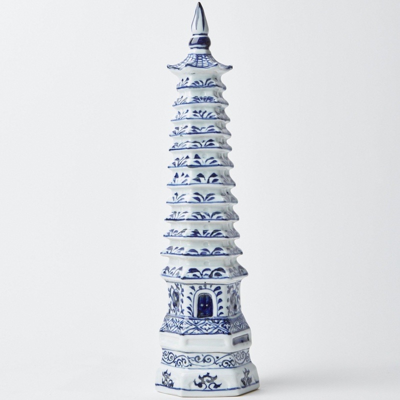 Chinoiserie Porcelain Pagoda
