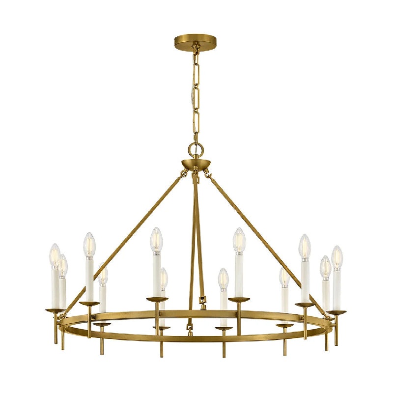 Hinkley 47476 Copley 12-lt 36″ LED Chandelier