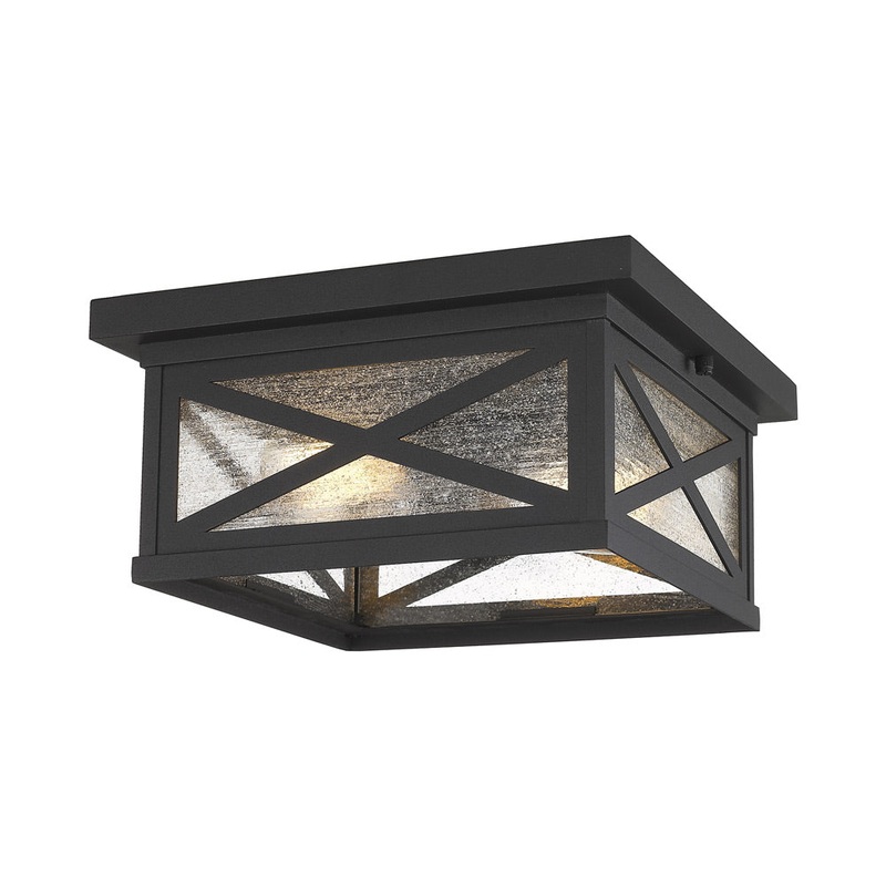 Brookside Outdoor Flush Mount Ceiling Light