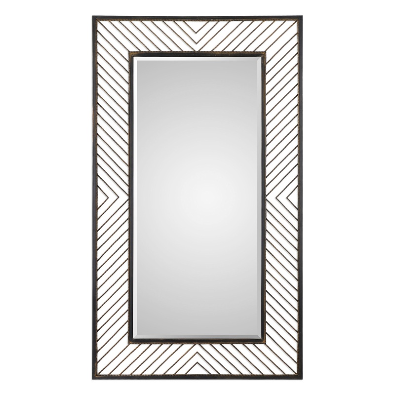 Karel Chevron Mirror