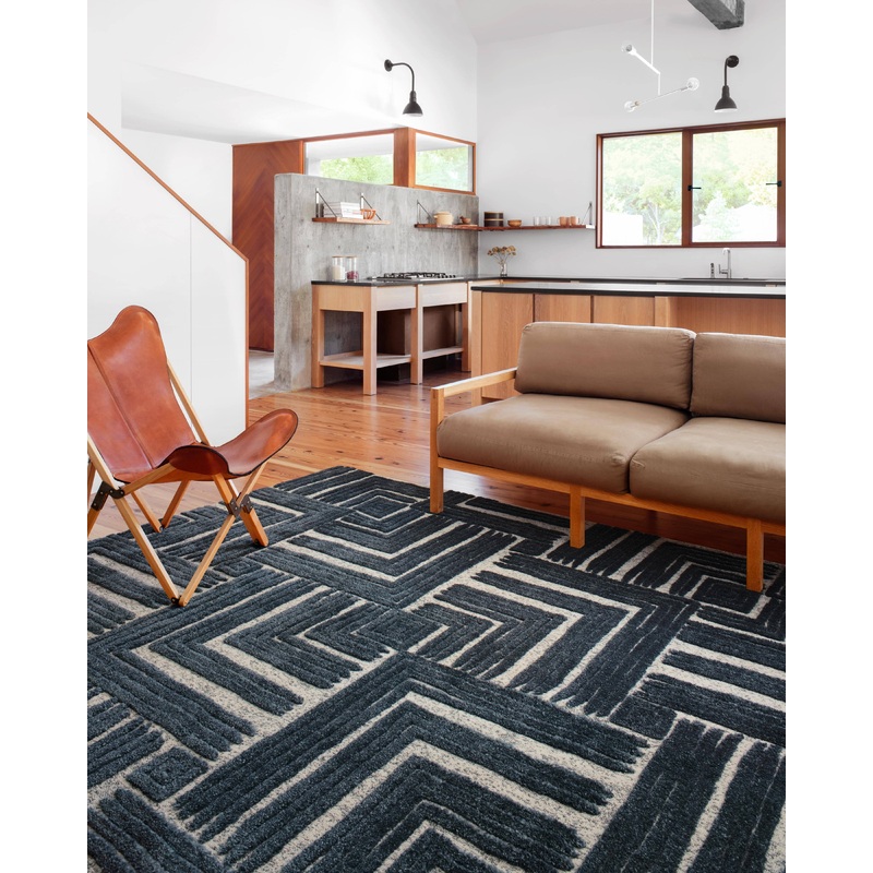Loloi II Hagen Rug | Blue / White