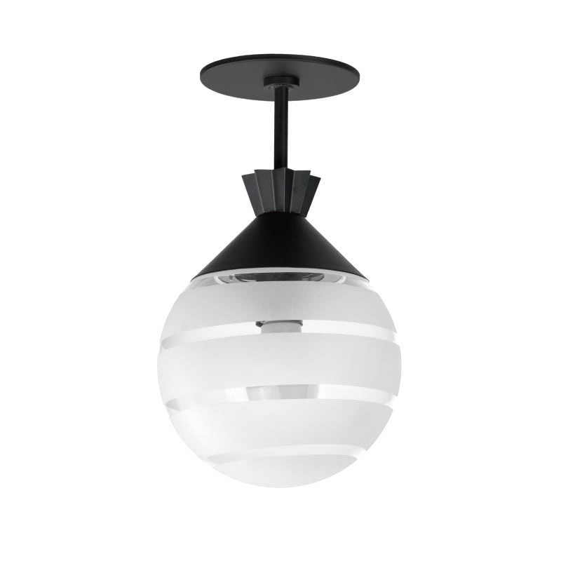 Maxim 12441 Copacabana 1-lt 8″ Semi Flush Mount/Pendant