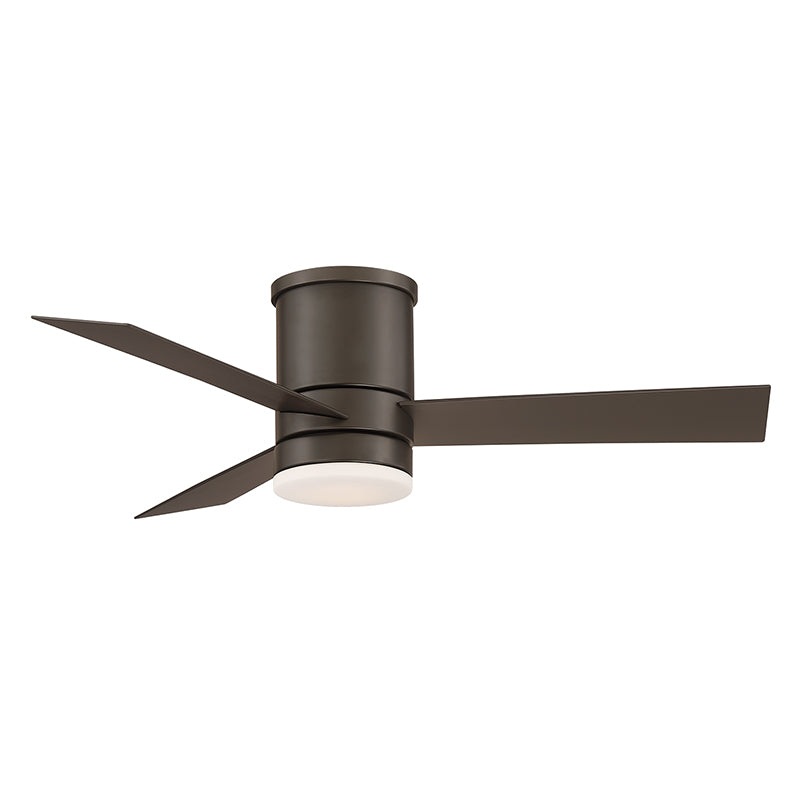 Modern Forms FH-W1803-44L Axis 44″ Indoor/Outdoor Flush Mount Ceiling Fan with LED Light Kit