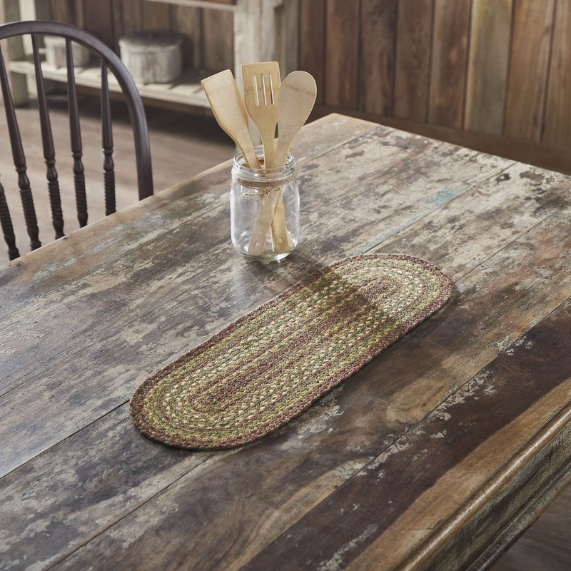 Tea Cabin Jute Runner 8×24