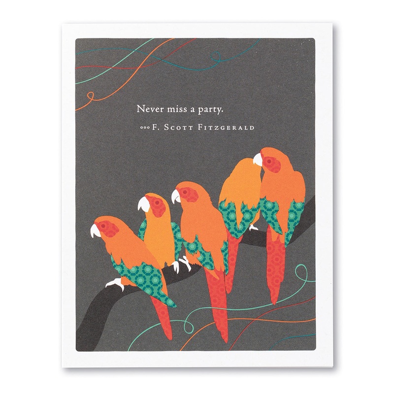Birthday Card – F. Scott Fitzgerald