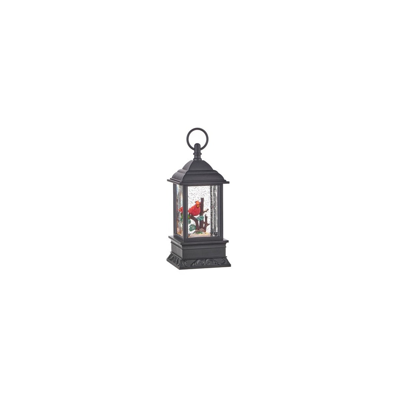 Cardinal Lighted Water Lantern
