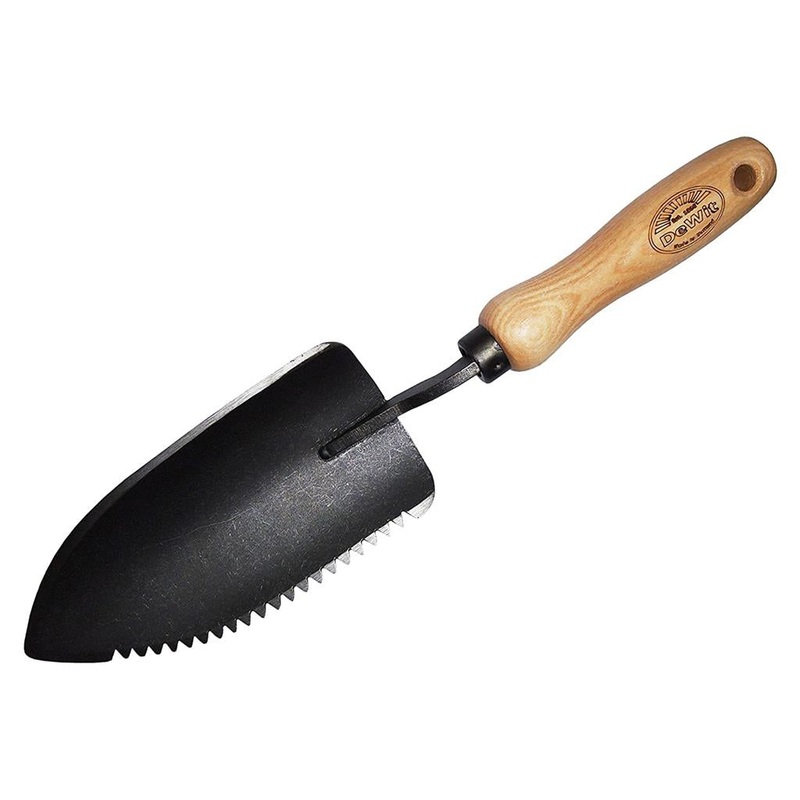 DeWit 13 in. Welldone Serrated Trowel