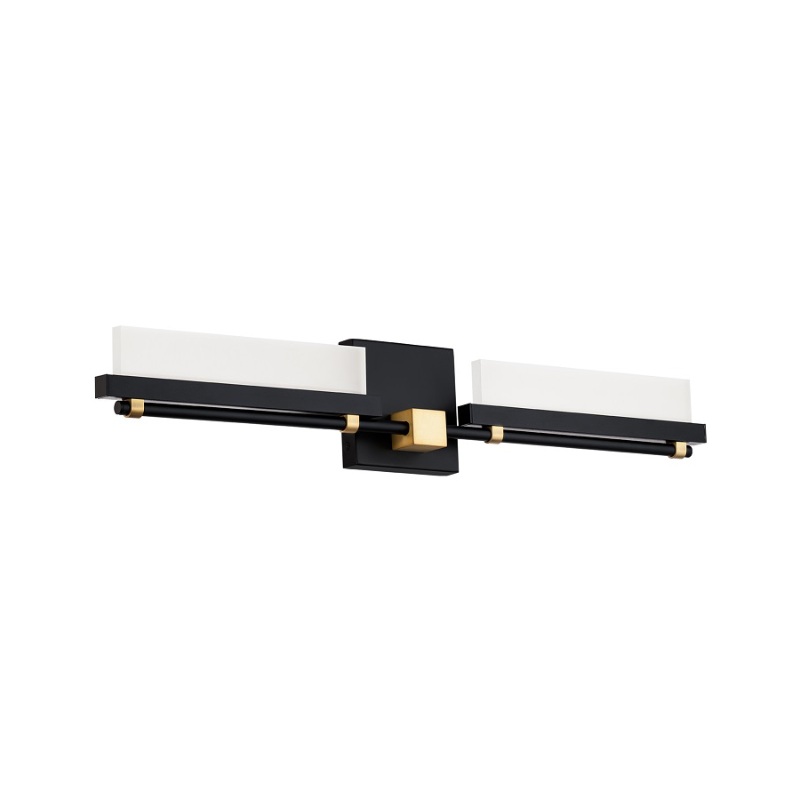 dweLED WS-91427 Two Fold 2-lt 27″ LED Bath Vanity