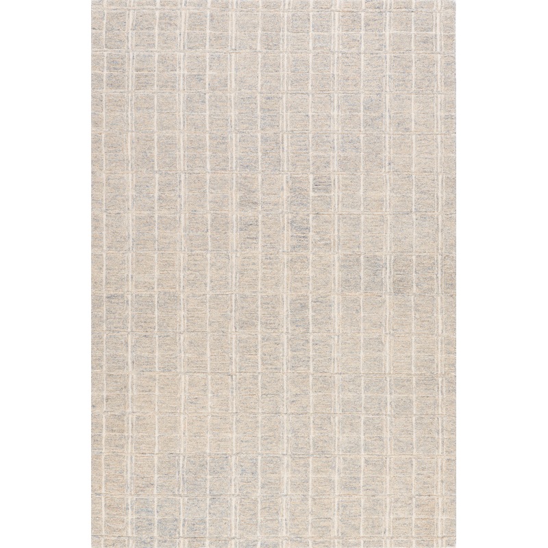 Jianna Checkered Rug | Blue Grey