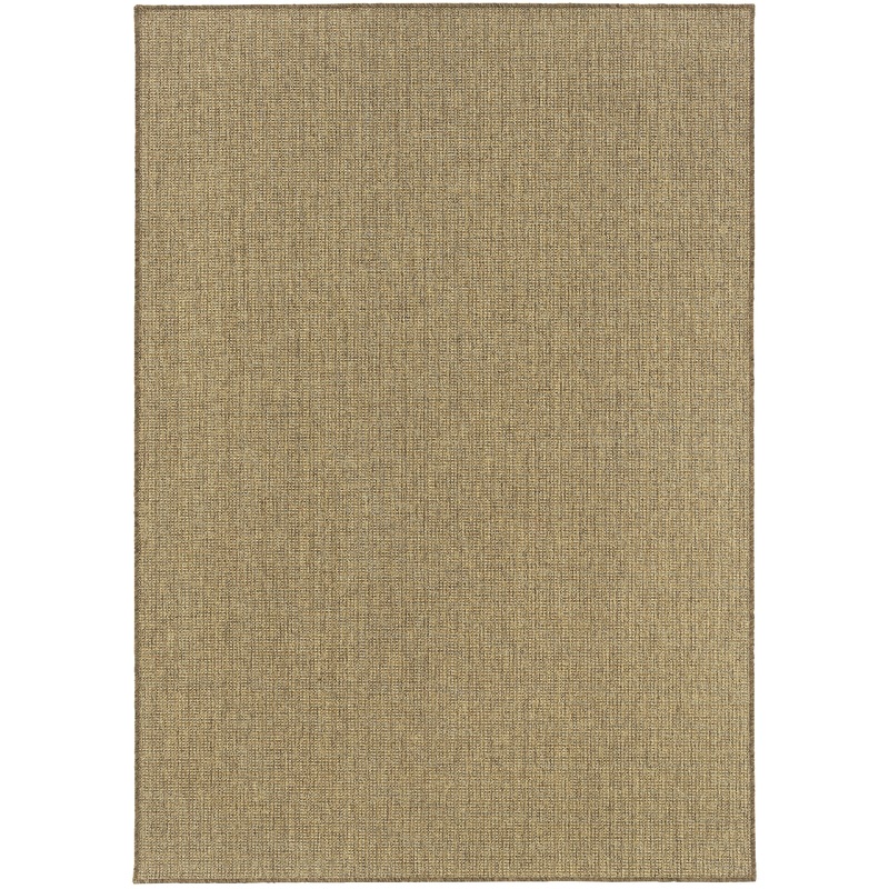 Karavia Tan  Casual Solid Ulimate Performance – Indoor/Outdoor Rug