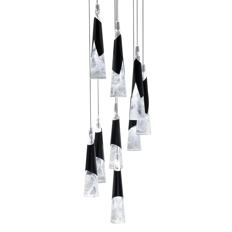 Modern Forms PD-44403R Kilt 3-lt 12″ LED Pendant