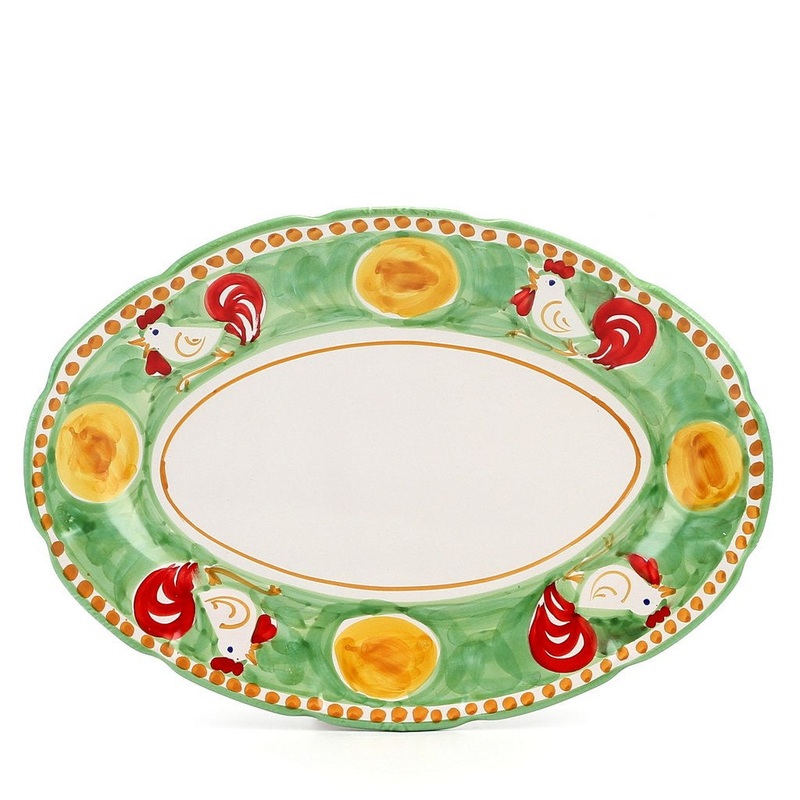 VIETRI: CAMPAGNA Gallina Oval Platter