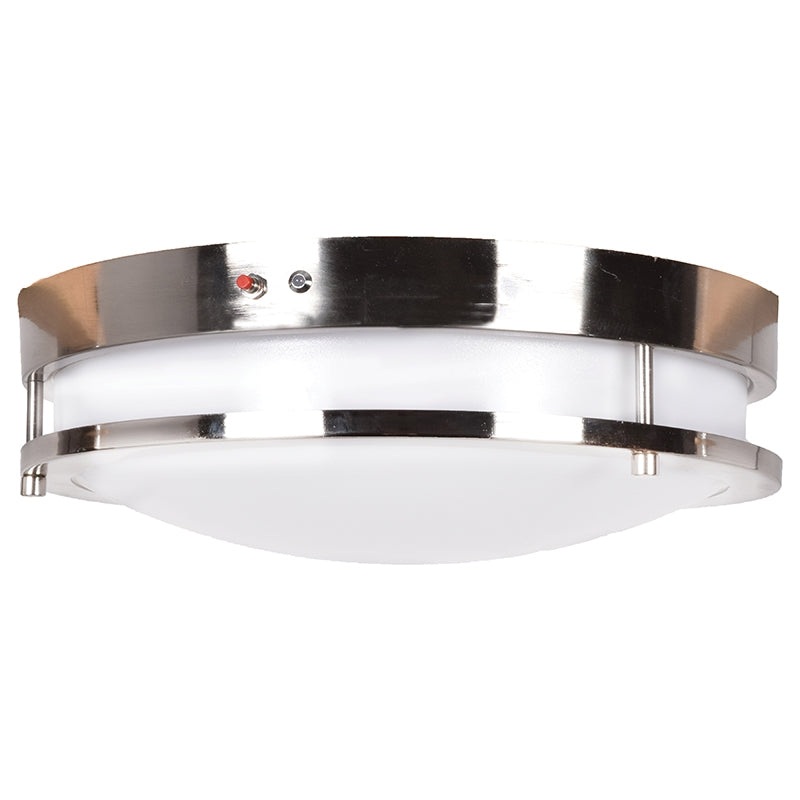 Access 20466EM Solero 18″ Wide Emergency Backup LED Flush Mount