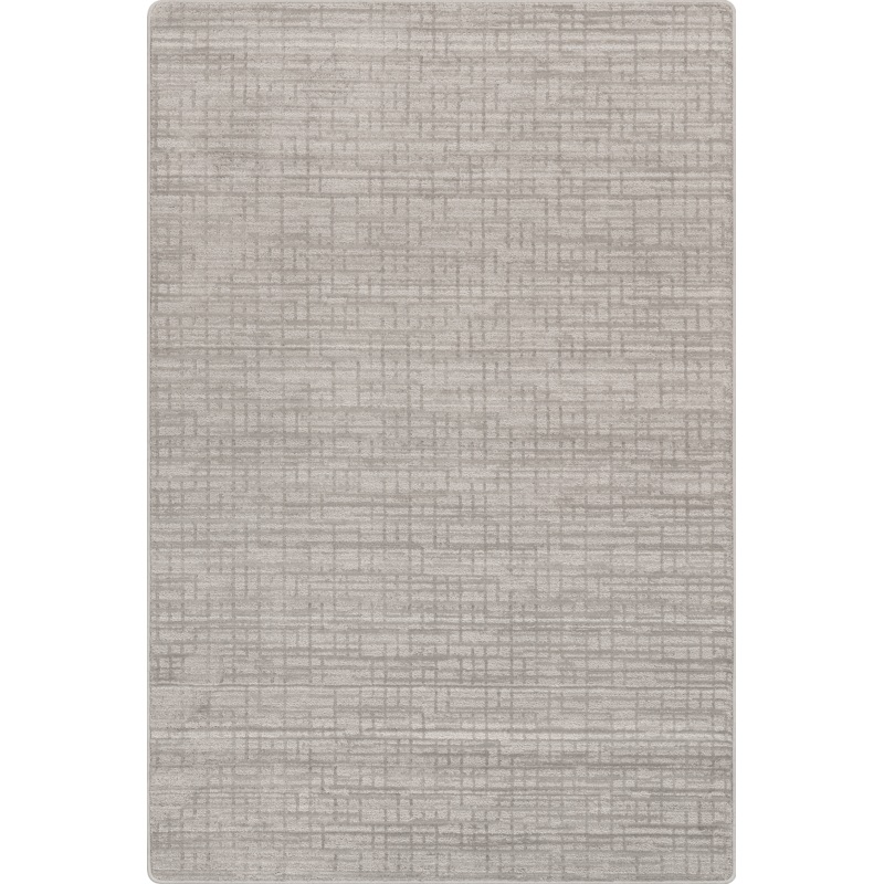 Caracara Crosshatch Custom Rug | Grey Beige