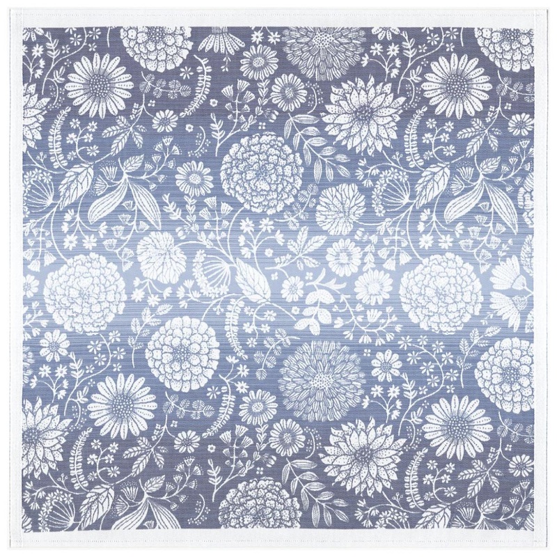Flytande Bl Organic Cotton Woven Table & Kitchen Textiles Collection