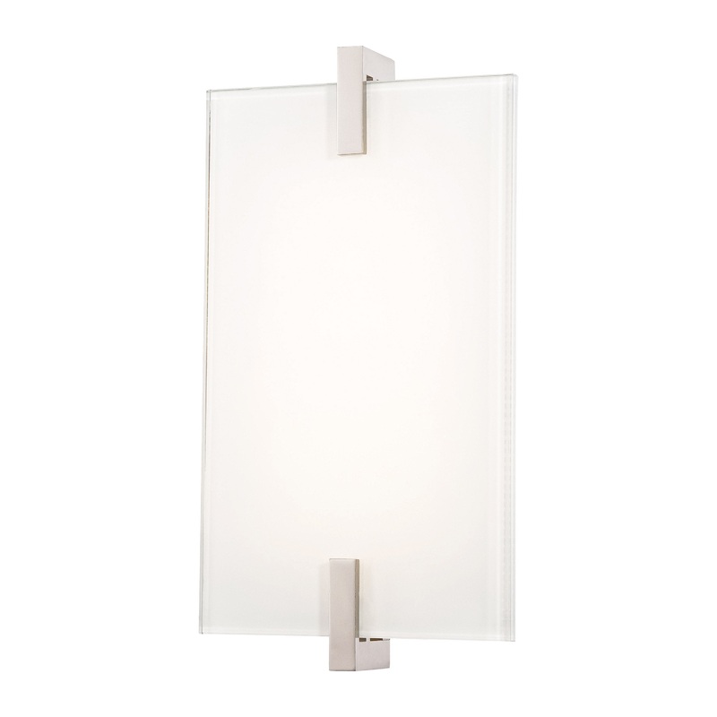 Hooked LED Bath Wall Light