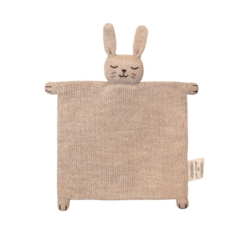 Knit Cuddle Cloth Bunny