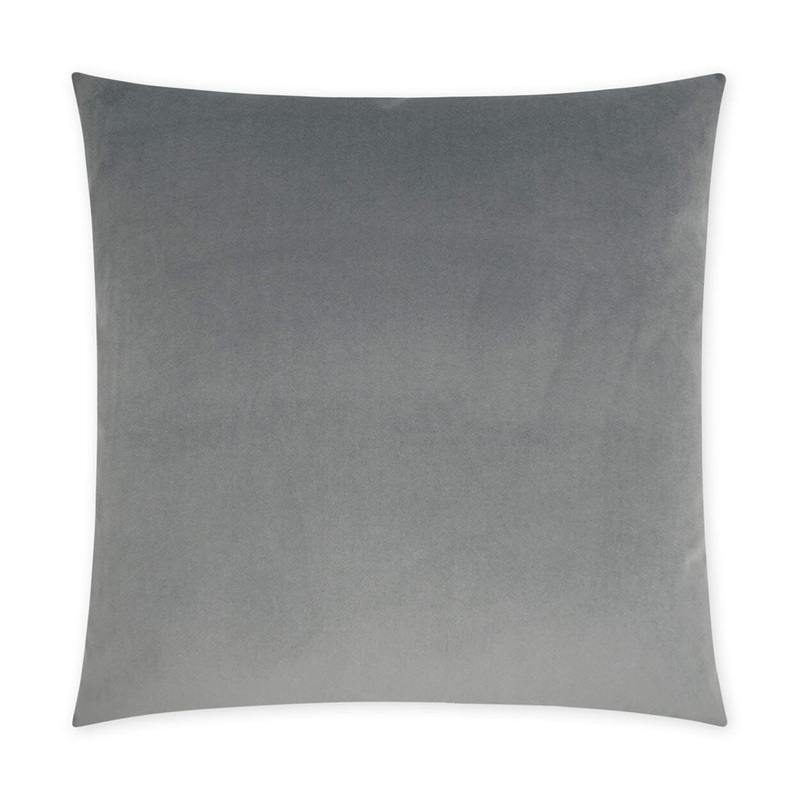 D.V. Kap  24″ x 24″ Decorative Throw Pillow | Posh Duo Grey