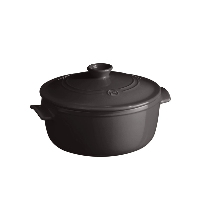 Emile Henry Round Dutch Oven Stew Pot, 4.2 qt