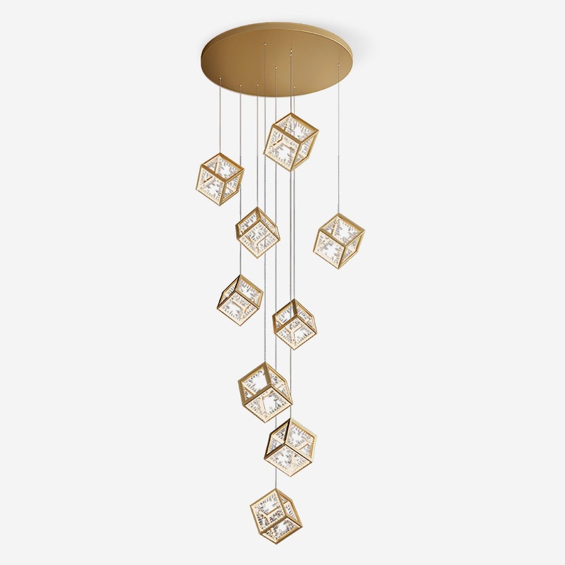 Gold Kristy Chandelier