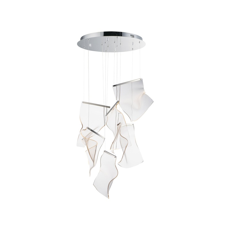 Rinkle LED Multi Light Pendant Light