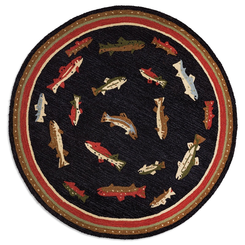 River Fish – 5′ Round