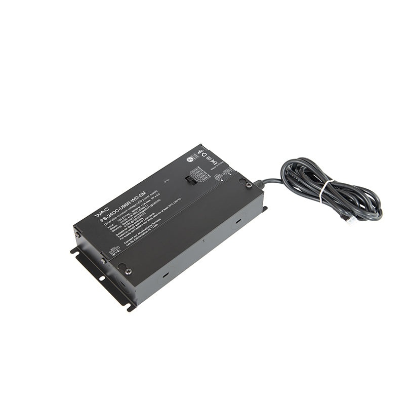 WAC PS-24DC-U60R-WD InvisiLED 60W 120-277VAC/24VDC Dim-To-Warm Remote Power Supply