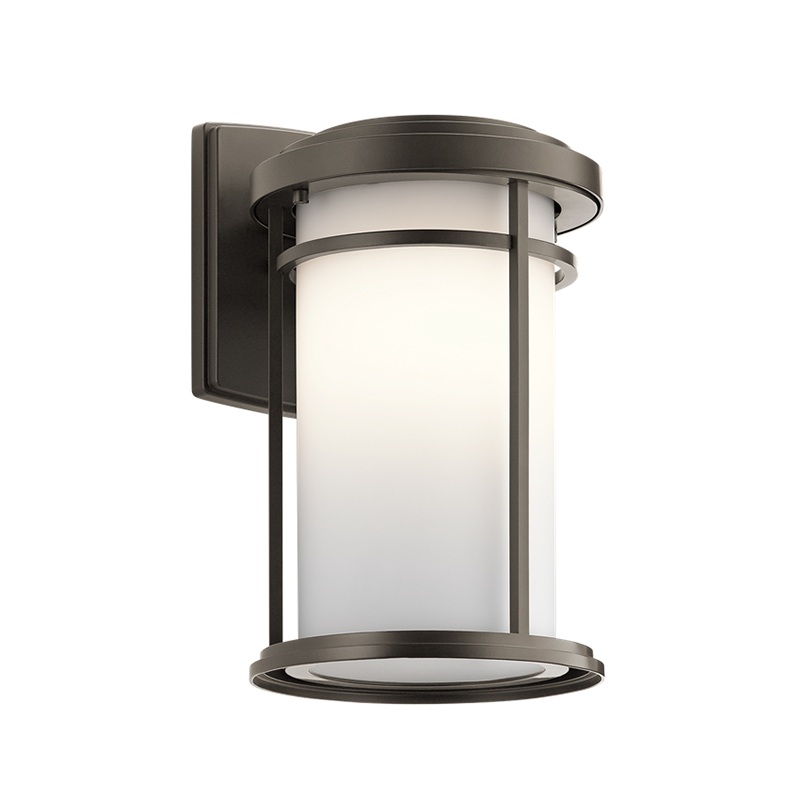 Kichler 49687 Toman 8″ Wide Outdoor Wall Light