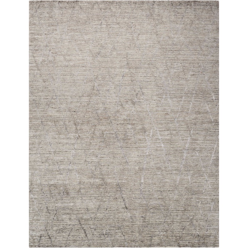 Nourison Ocean 8’6″ x 11’6″ Ash Modern Indoor Rug