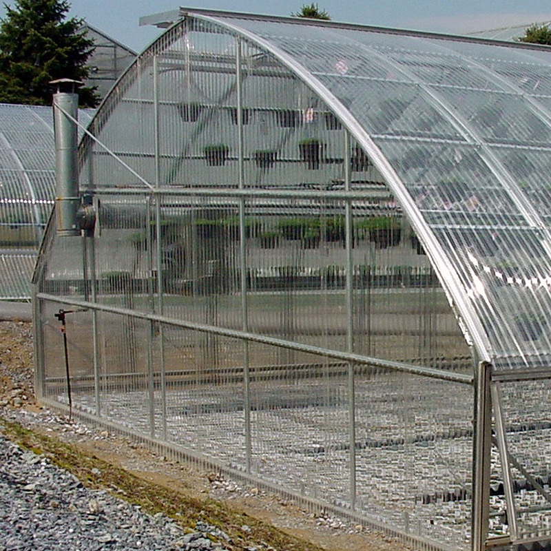 Corrugated Polycarbonate Endwall Covering