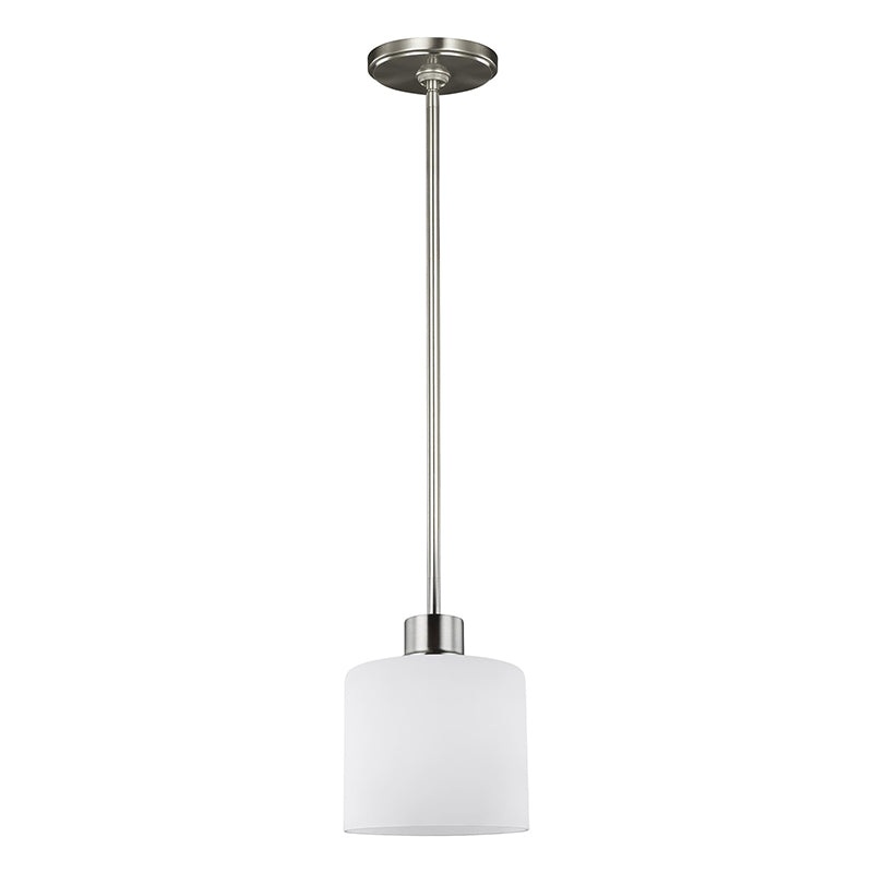 Generation 6128801EN3 Canfield 1-lt 6″ LED Pendant
