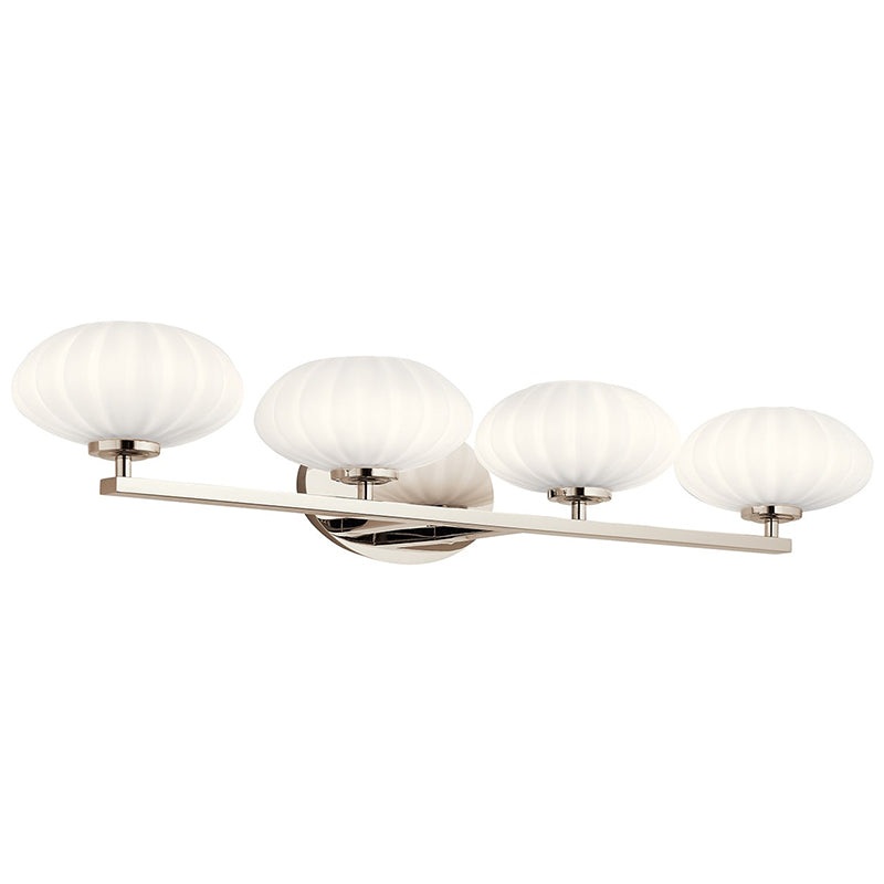 Kichler 55026 Pim 4-lt 34″ Wide Vanity Light