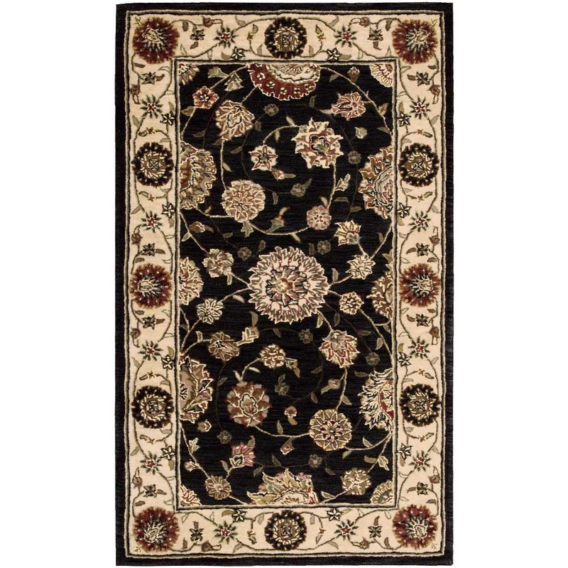 Nourison Nourison 2000 2’6″ x 4’3″ Midnight Traditional Indoor Rug