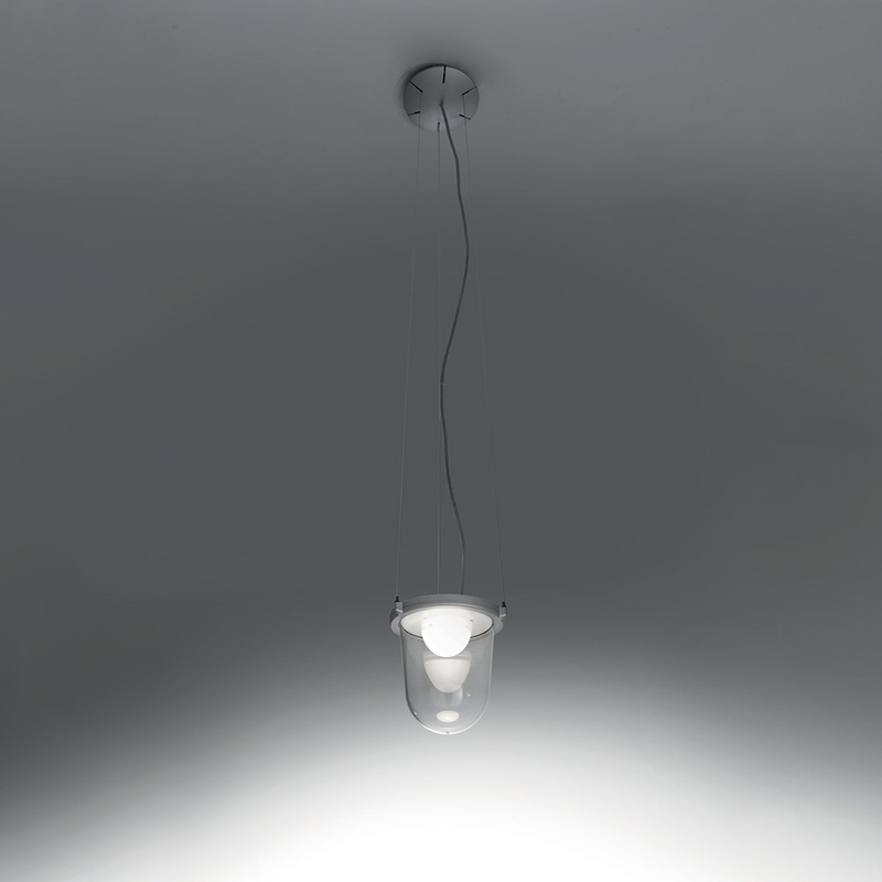 Tolomeo Outdoor LED Lantern Suspension Light