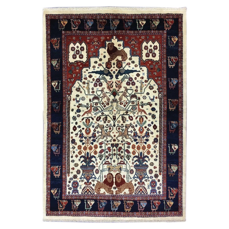 TUFENKIAN PERSIAN GABBEH SEDEH  5′ 2″ X 7′ 9″