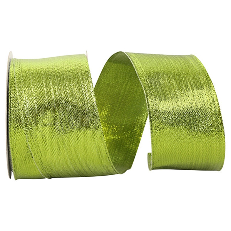 Woven Metallic Lame Wired Edge