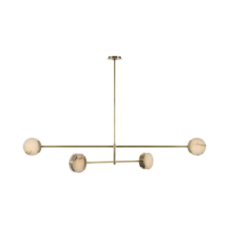 Melange LED Linear Multi-Positional Chandelier