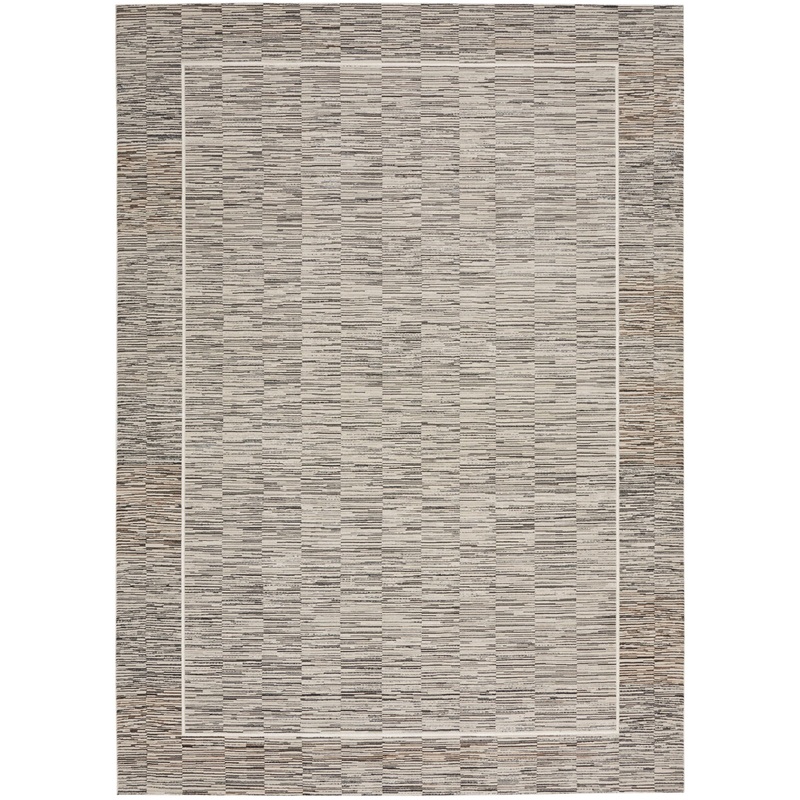 Nourison Desire 9′ x 12′ Charcoal Grey Modern Indoor Rug