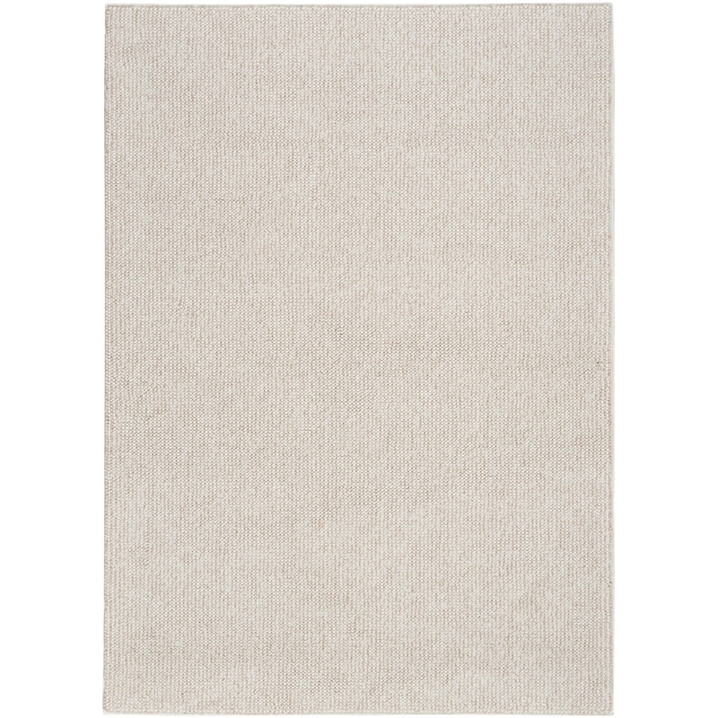 Nourison Natural Texture 7’10” x 9’10” Ivory Beige Farmhouse Indoor Rug