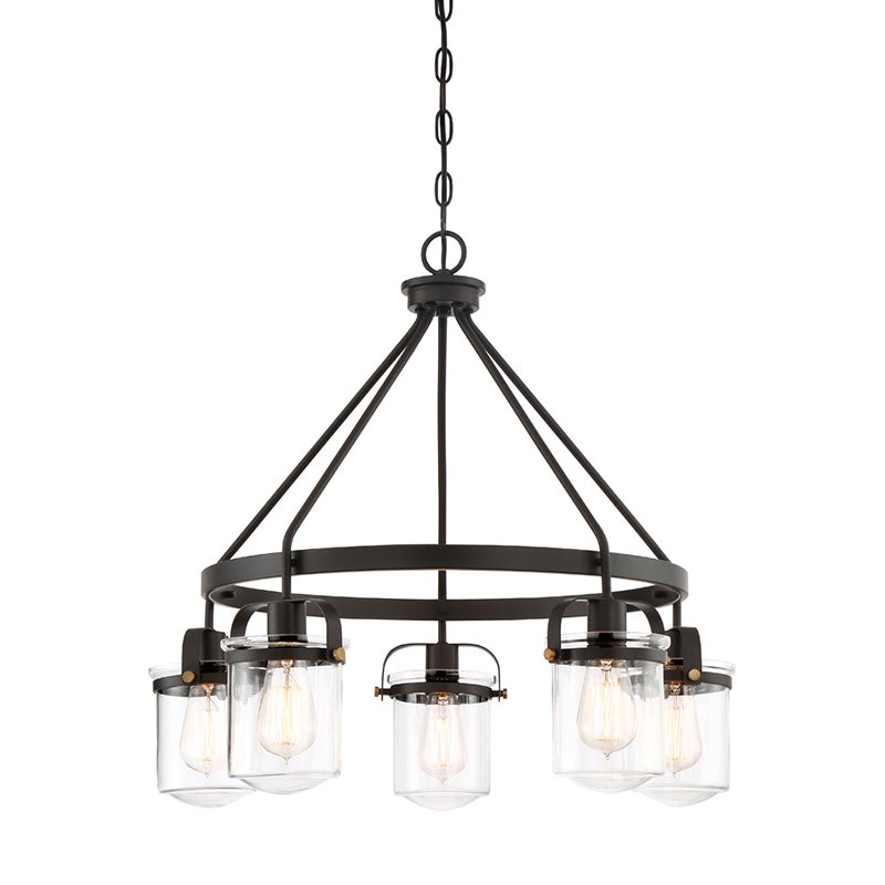 Designers Fountain 90685 Jaxon 5-lt 28″ Chandelier