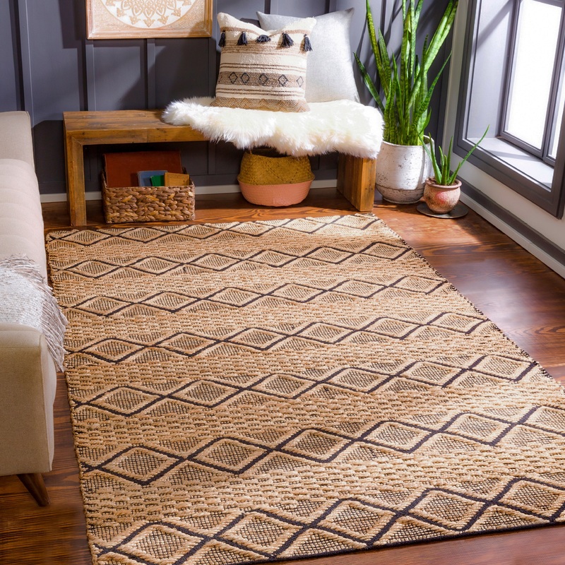 Santa Barbara 29575 Hand Woven Jute Indoor Area Rug by Surya Rugs