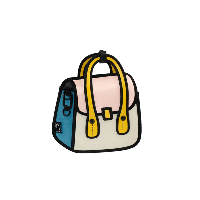 2D Shoulder Bag JUNIOR OWL Beige